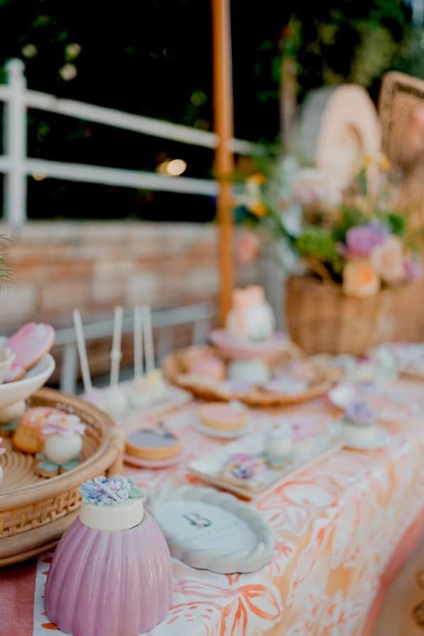 Spring Baptism Decoration Ideas Pastel Natural