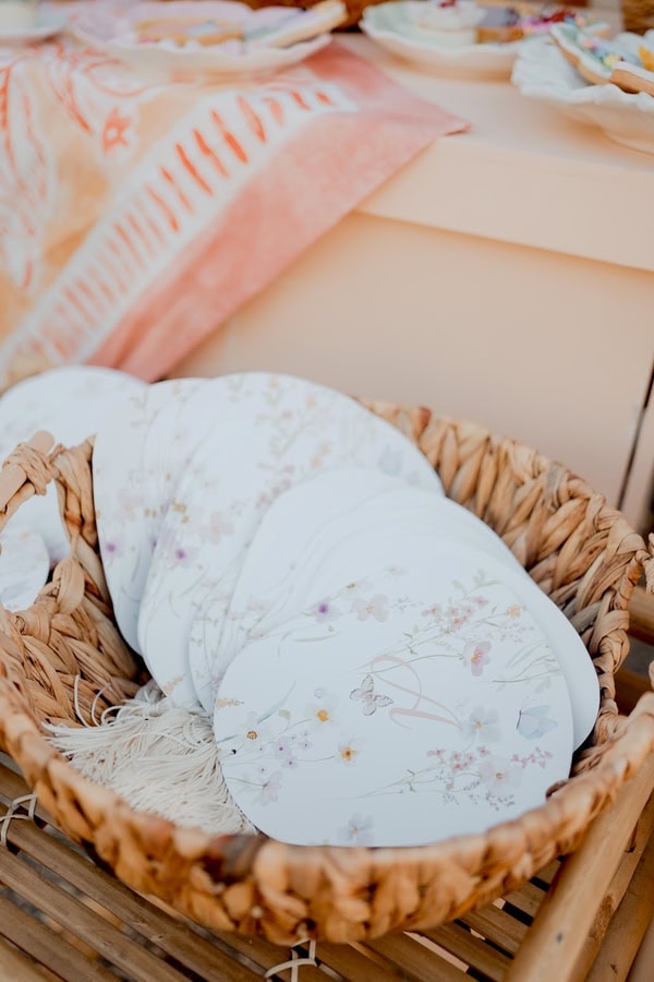 Spring Baptism Decoration Ideas Pastel Natural