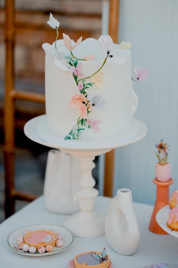 Spring Baptism Decoration Ideas Pastel Natural