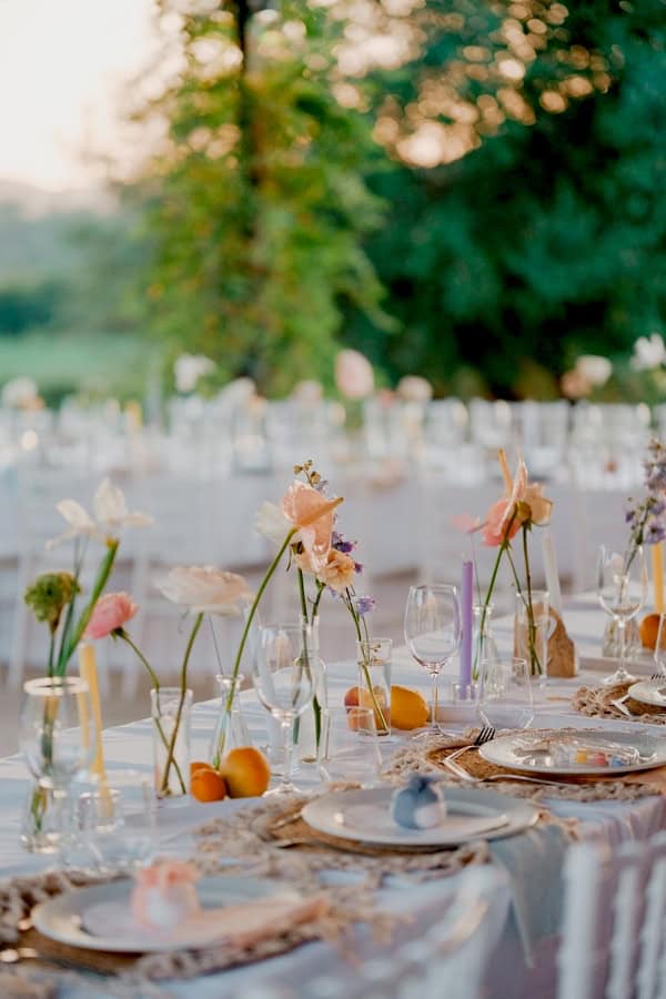 Spring Baptism Decoration Ideas Pastel Natural