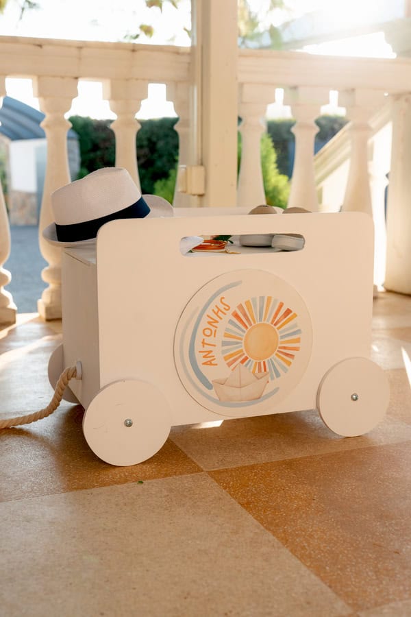 Sun Sea Baptism Decoration