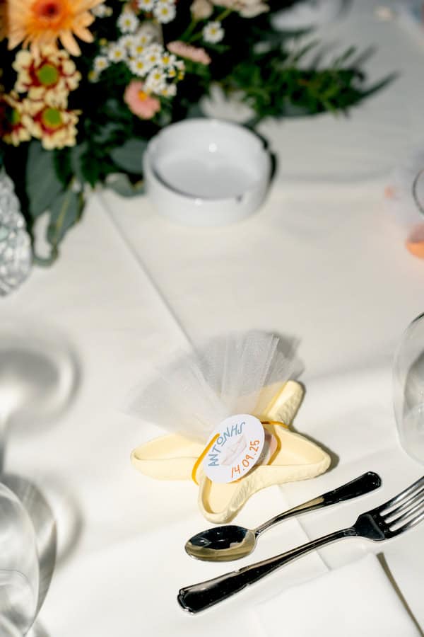 Sun Sea Baptism Decoration