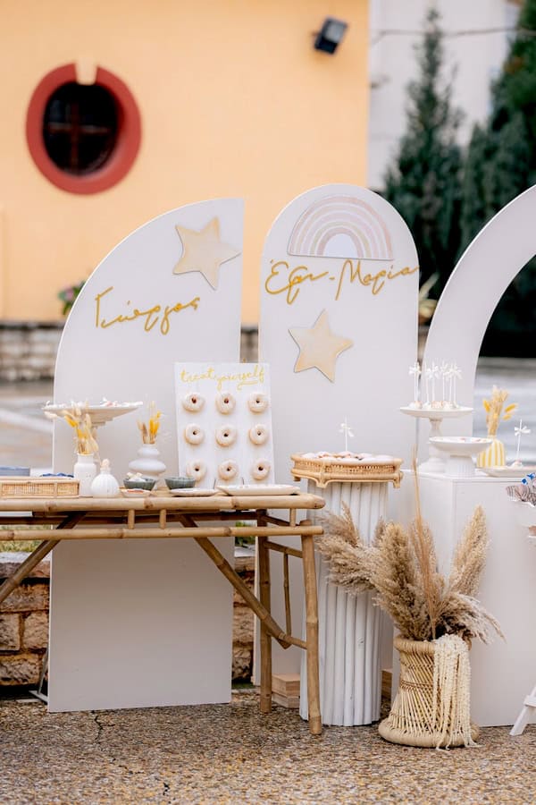 Ideas For Boho Baptism Adopt A Stuffed Animal Pastel Colors