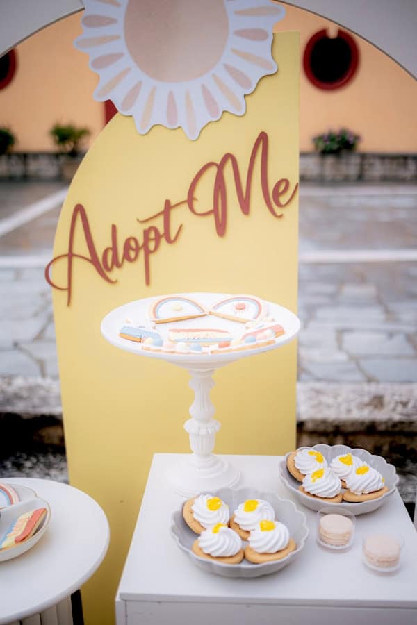 Ideas For Boho Baptism Adopt A Stuffed Animal Pastel Colors