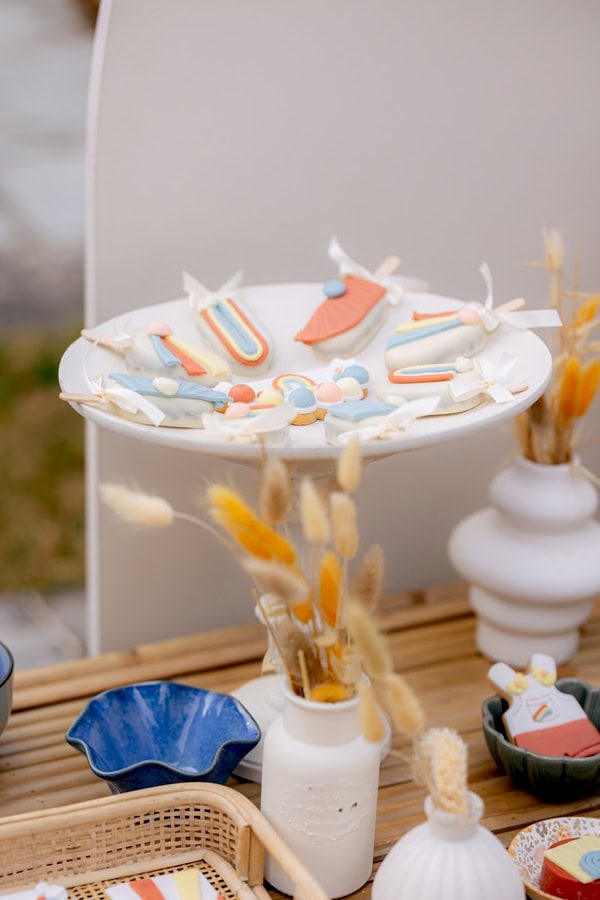 Ideas For Boho Baptism Adopt A Stuffed Animal Pastel Colors