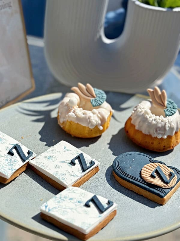 Ideas For Boy Baptism Blue White Hummingbird