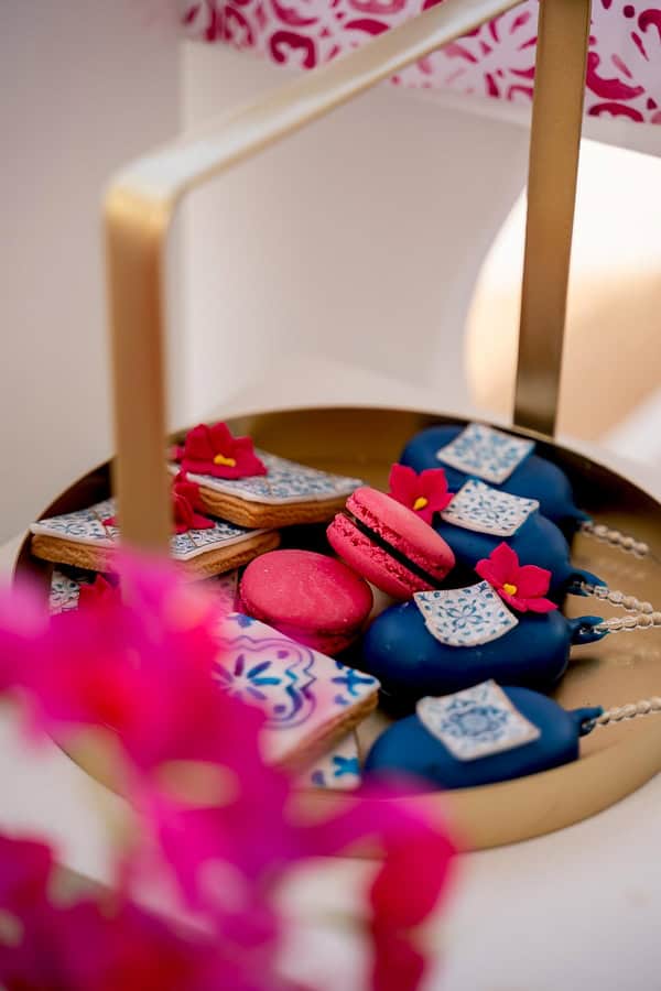 Ideas For Girl Baptism Bougainvillea Hydrangea Blue Fuchsia