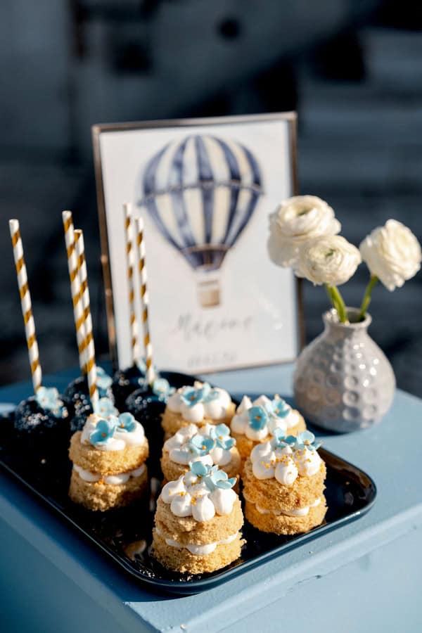 Ideas For Hot Air Balloon Boy Baptism