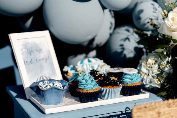 Ideas For Hot Air Balloon Boy Baptism