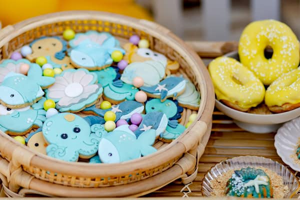 Modern Sea Inspired Baptism Ideas