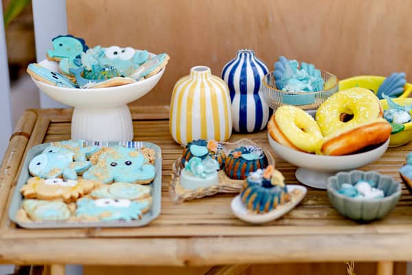 Modern Sea Inspired Baptism Ideas