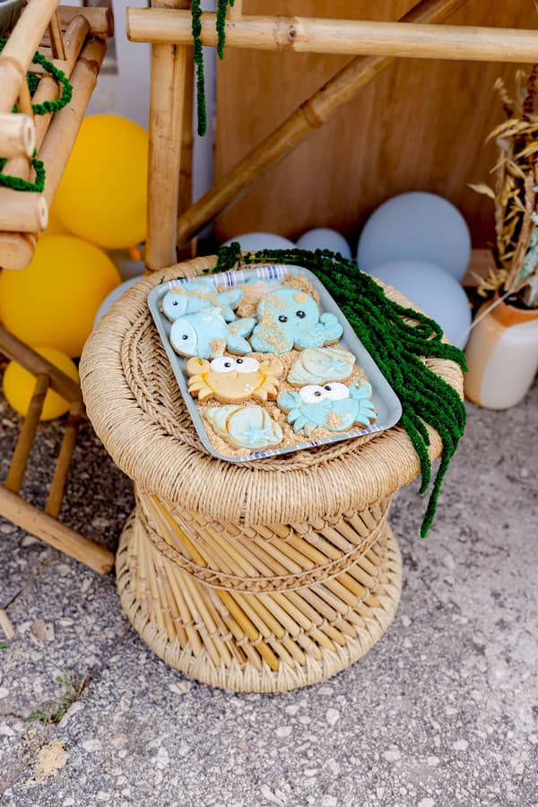 Modern Sea Inspired Baptism Ideas