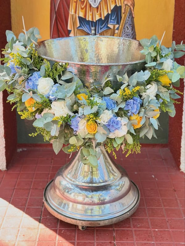 Baby Boy Baptism Bunny Theme Blue Yellow Ideas