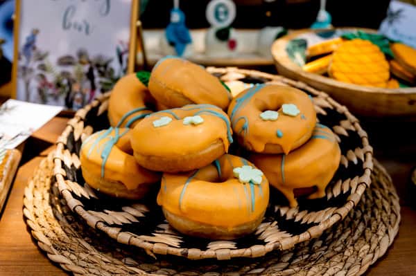 Beautiful Boy Baptism Tropical Theme Exotic Decoration