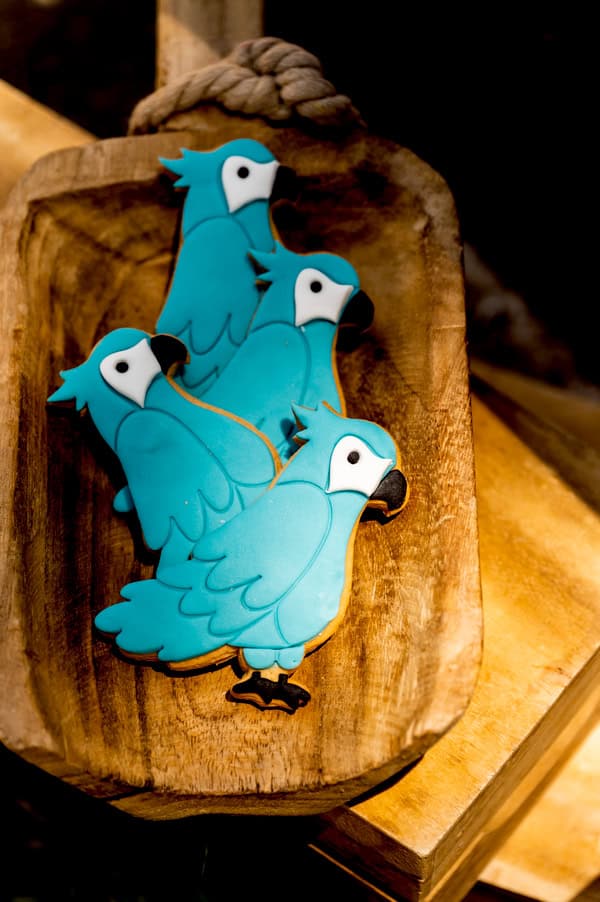 Beautiful Boy Baptism Tropical Theme Exotic Decoration