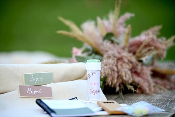 Boho Girl Baptism White Pink Deer Valley Venue
