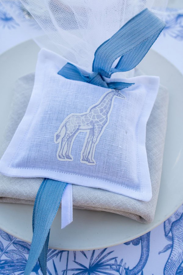 Boy Baptism Safari Toile De Jouy Ideas