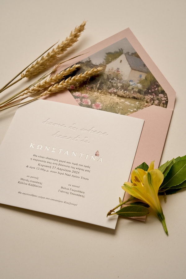 Creative Pastel Wedding Invitation Design Ideas