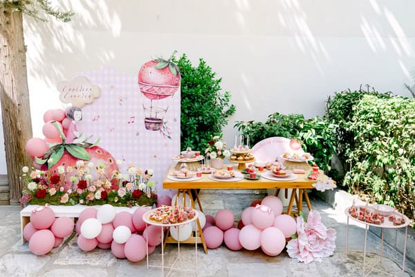 Decoration Ideas Fairytale Girl Baptism