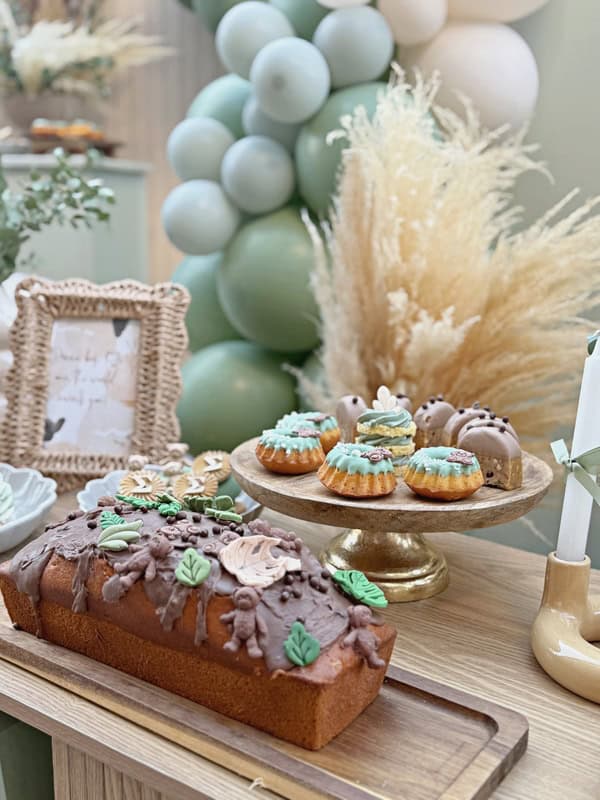 Ideas For Boho Chic Baptism Mint White Pampas Eucalyptus