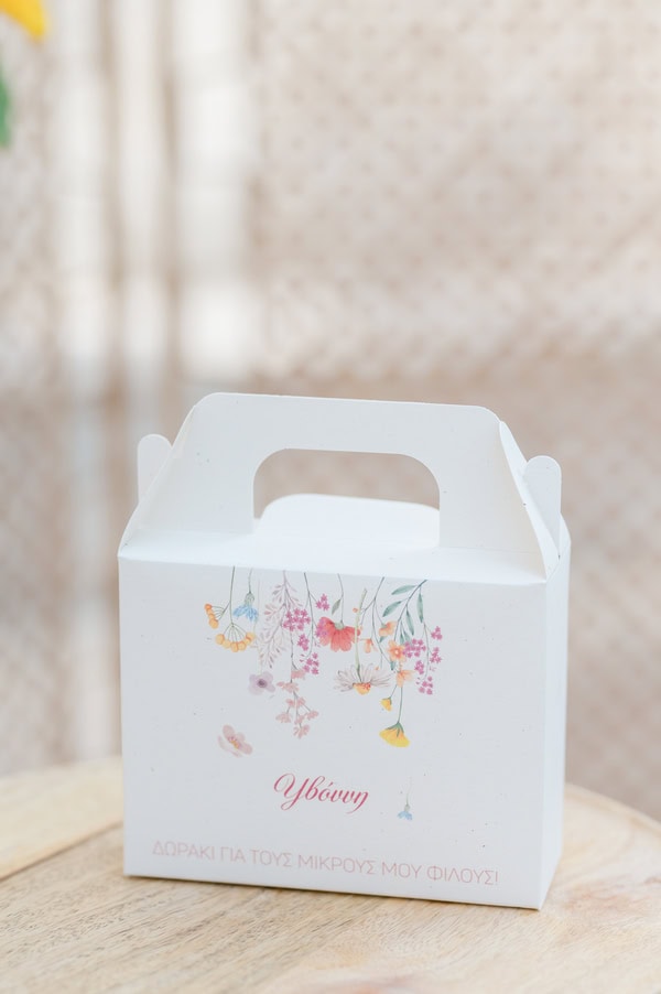 Romantic Baptism Details Pastel Flowers