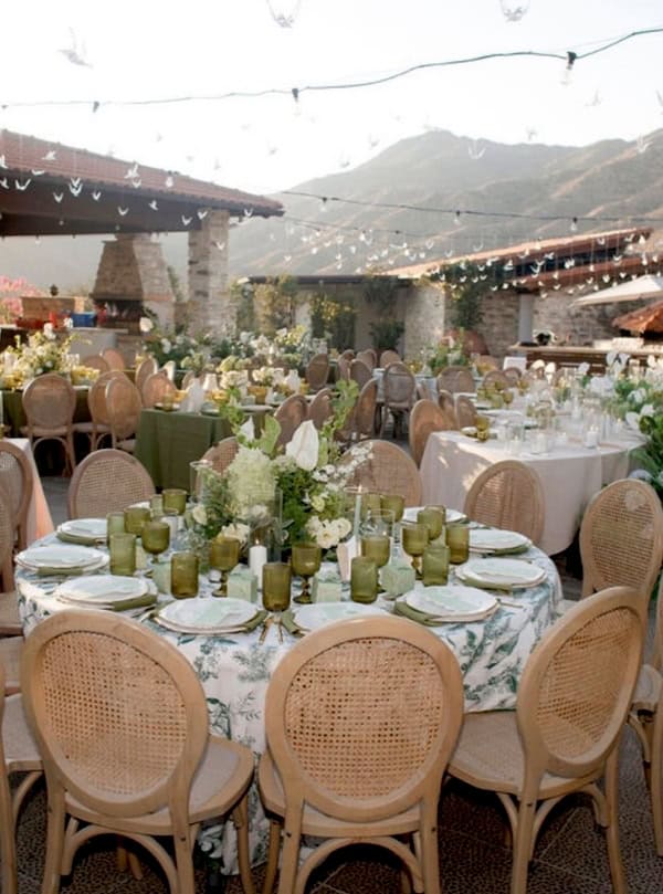 Dreamy Garden Style Baptism Decoration Ideas