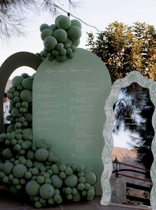 Dreamy Garden Style Baptism Decoration Ideas