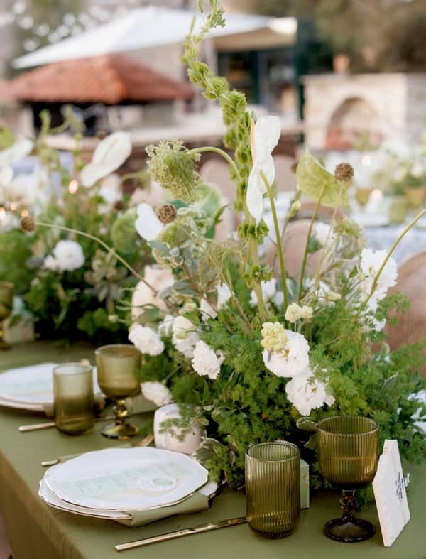 Dreamy Garden Style Baptism Decoration Ideas
