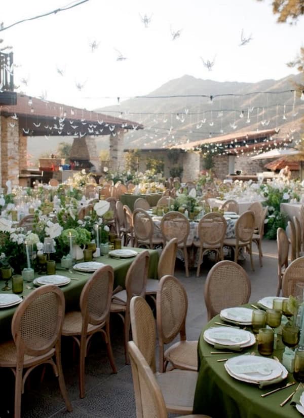 Dreamy Garden Style Baptism Decoration Ideas