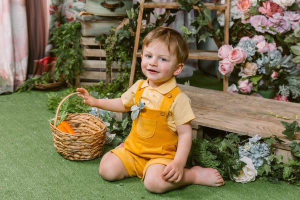 Fairytale Kids Photoshoot Easter Bunny Theme