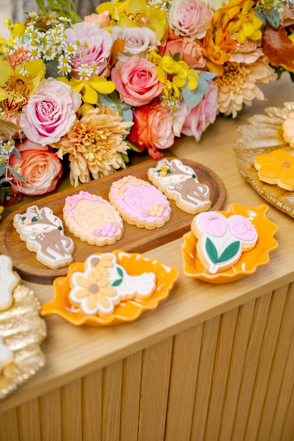 Girl Baptism Forest Theme Autumn Themed Inspiration