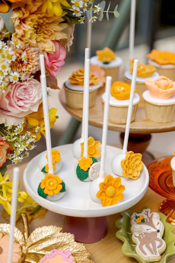 Girl Baptism Forest Theme Autumn Themed Inspiration