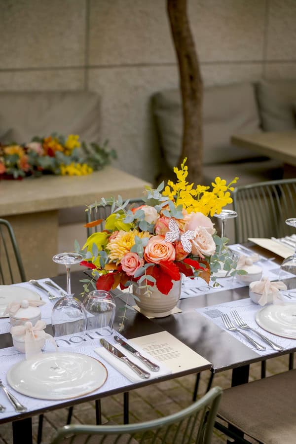 Girl Baptism Forest Theme Autumn Themed Inspiration