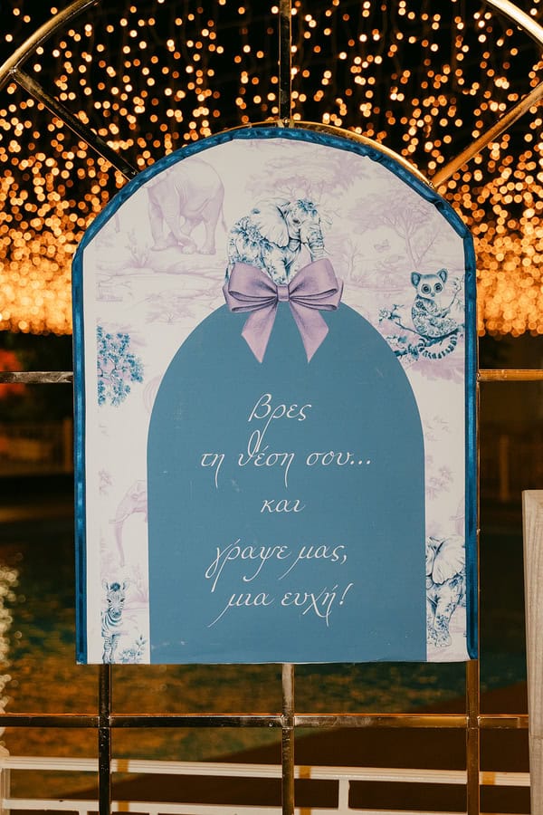 Baby Dior Inspired Baptism Lilac Blue Decoration Ideas