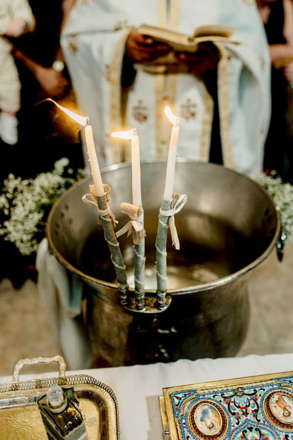 Beautiful Baptism Botanical Decoration Mint And White Hues