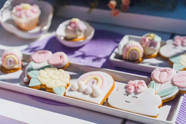 Baptism Decoration Ideas Pastel Colors Boho Rainbow Details