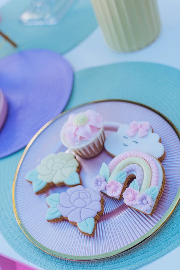 Baptism Decoration Ideas Pastel Colors Boho Rainbow Details