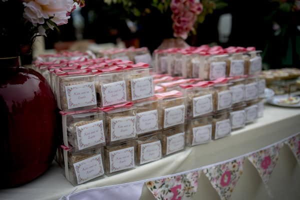 Floral Baptism In Fuchsia And Baby Pink Tones