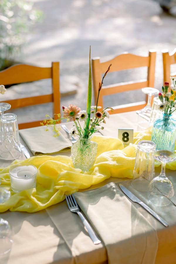 Romantic Chic Baptism Floral Rustic Ideas