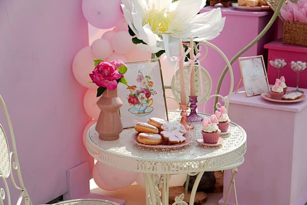 Romantic Girl Baptism Bow Decoration Ideas
