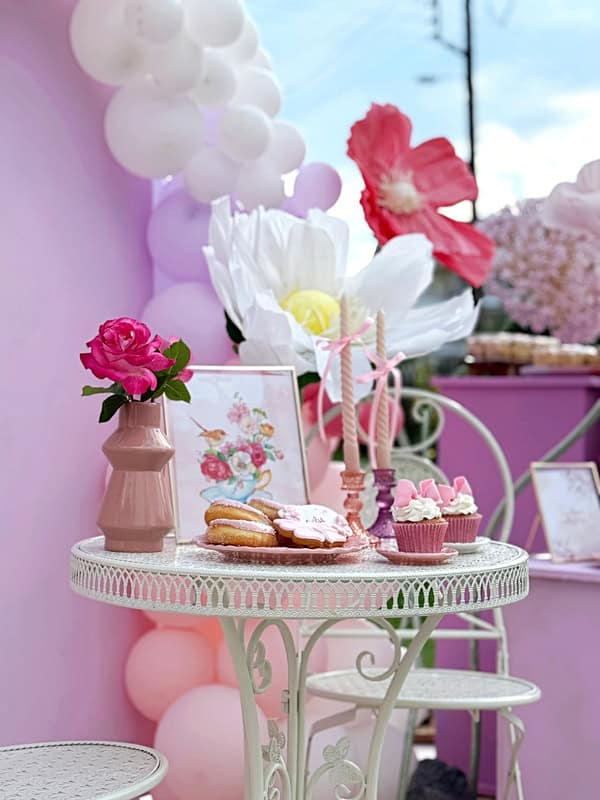 Romantic Girl Baptism Bow Decoration Ideas