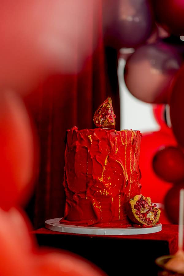 Winter Pomegranate Themed Celebration In Paphos