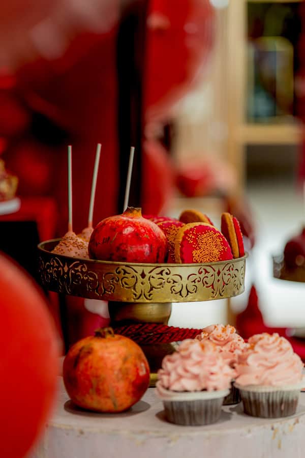 Winter Pomegranate Themed Celebration In Paphos