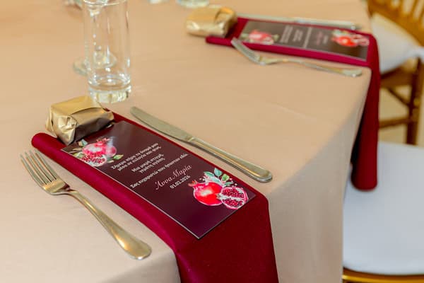 Winter Pomegranate Themed Celebration In Paphos