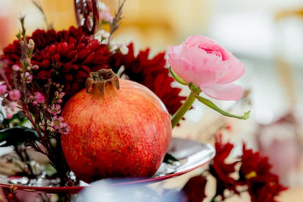 Winter Pomegranate Themed Celebration In Paphos