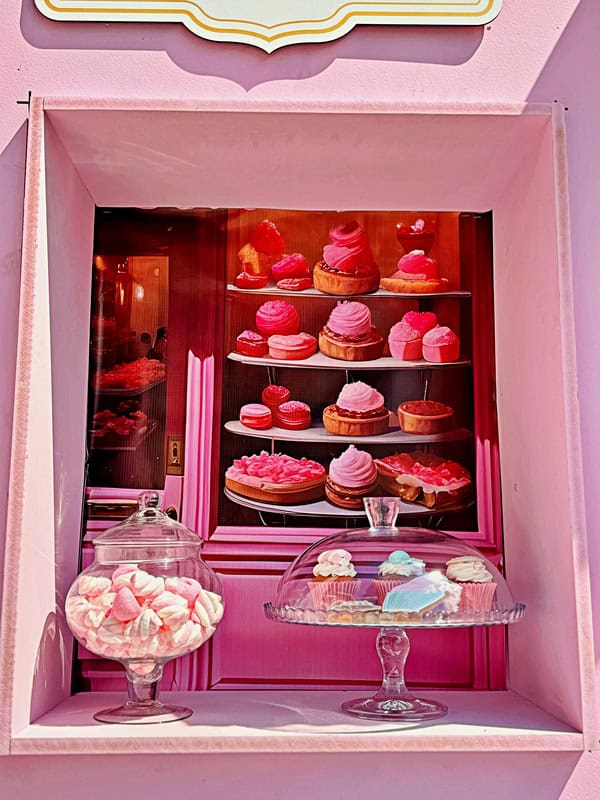 French Patisserie Girl Baptism Ideas