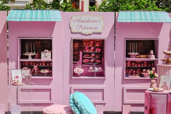 French Patisserie Girl Baptism Ideas