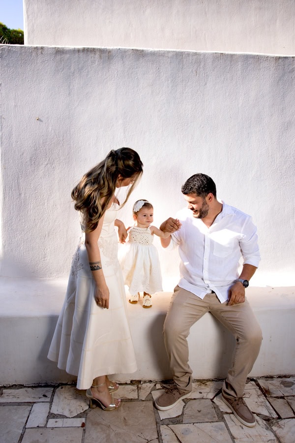 Romantic Summer Baptism In Pink Colors