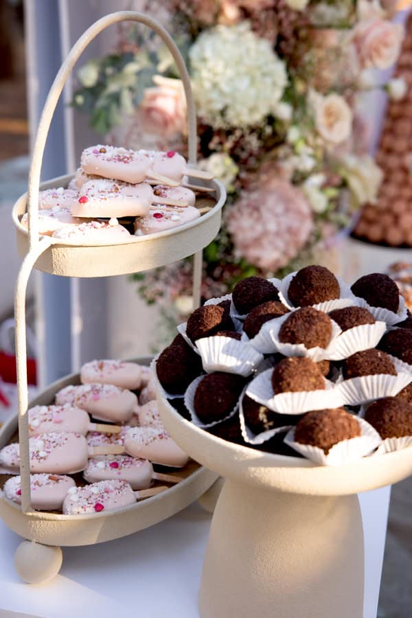 Romantic Summer Baptism In Pink Colors