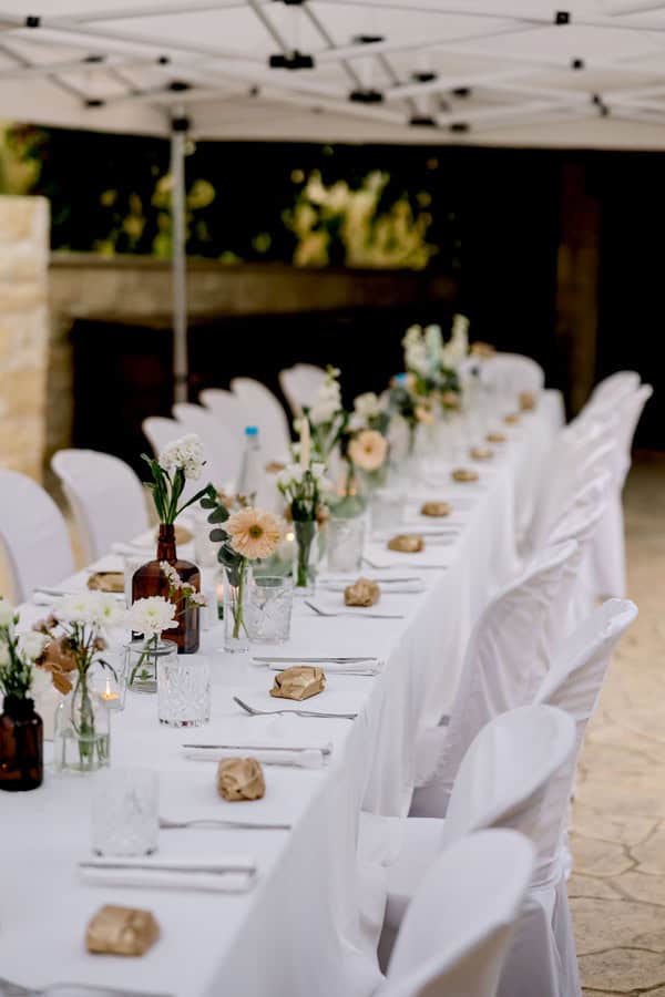 Baptism Ideas With Sage Green Details And Candy Cart